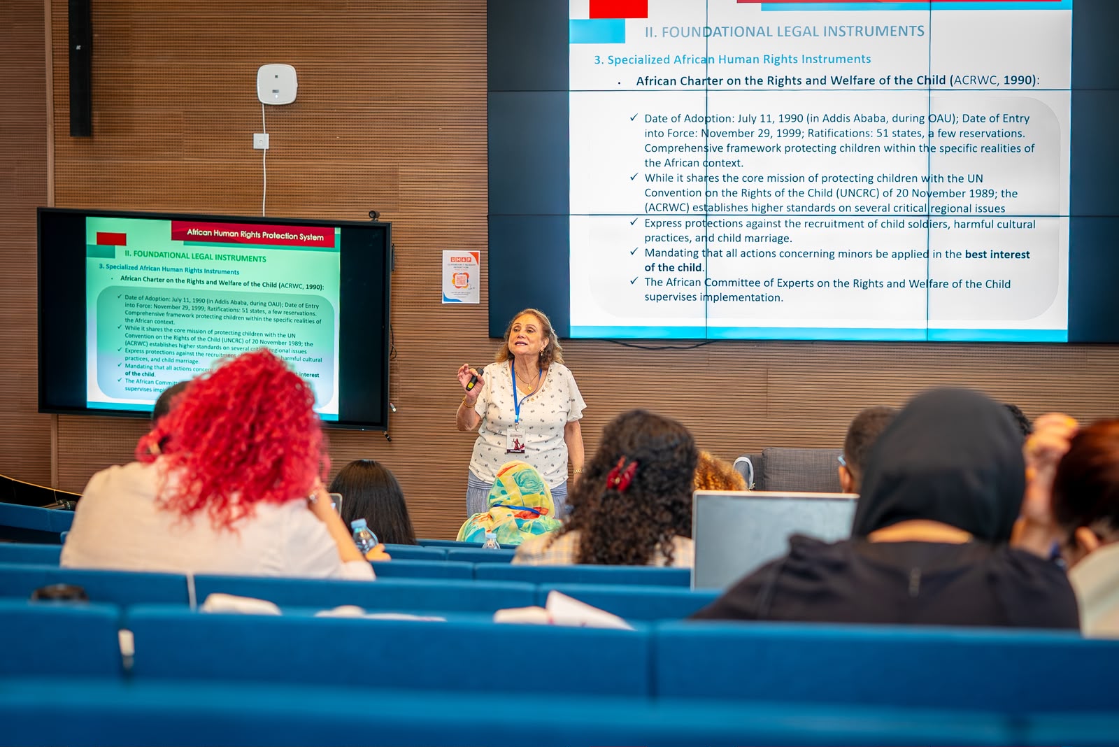 Cours à l'UM6P, Rabat, 9 juin 2026