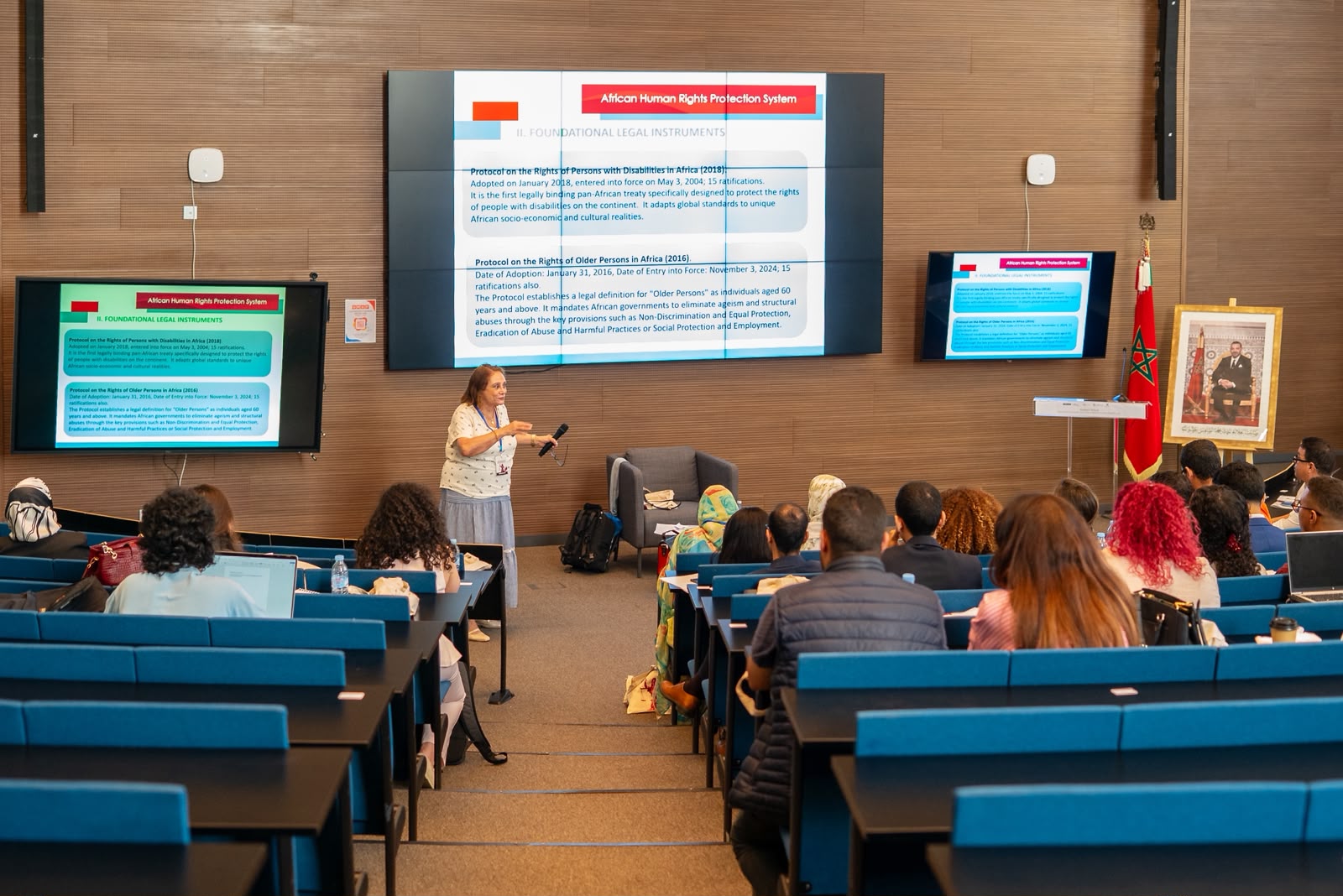 Cours à l'UM6P, Rabat, 9 juin 2026