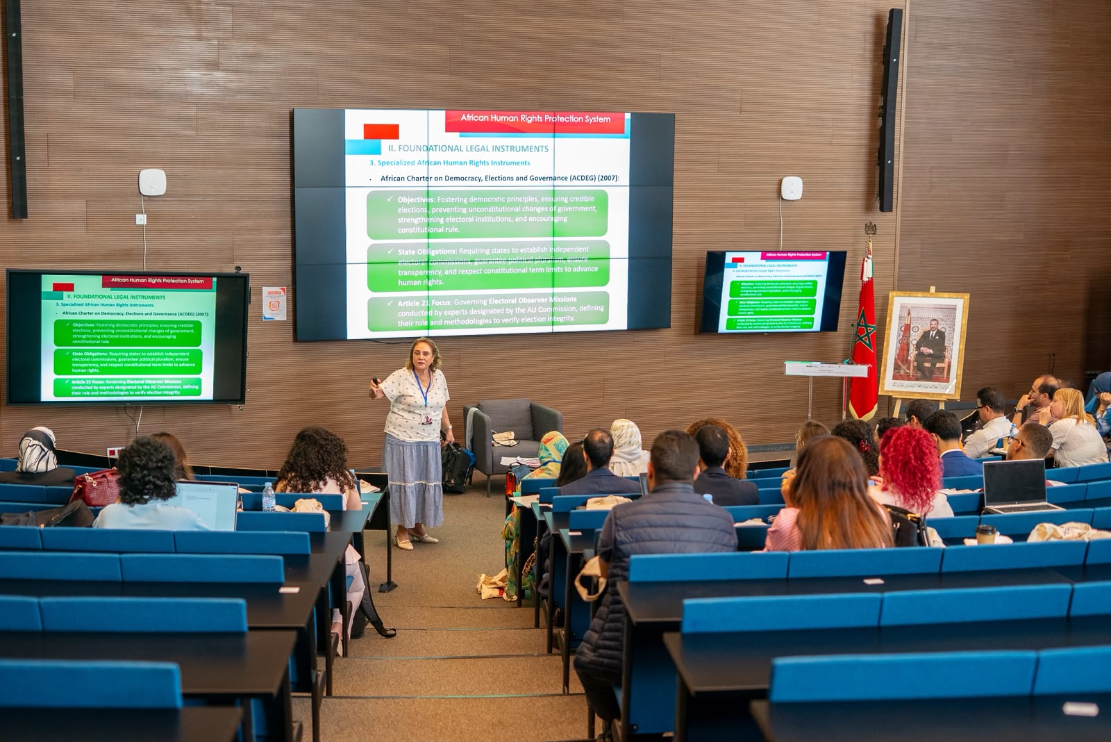 Cours à l'UM6P, Rabat, 9 juin 2026